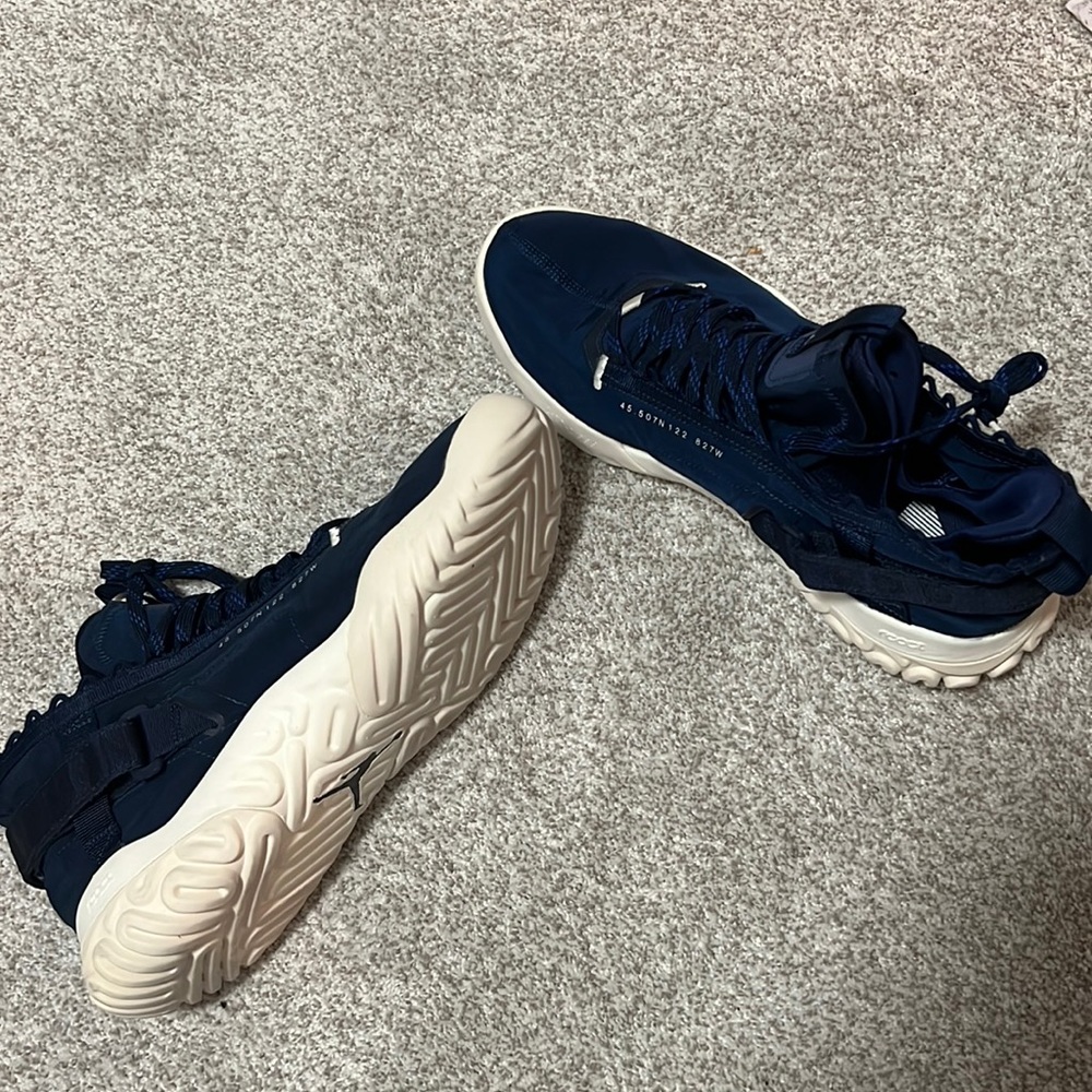 Nike Jordan Proto-React Navy Blue Basketball Shoes (US 12.5 Men’s) - Never Worn